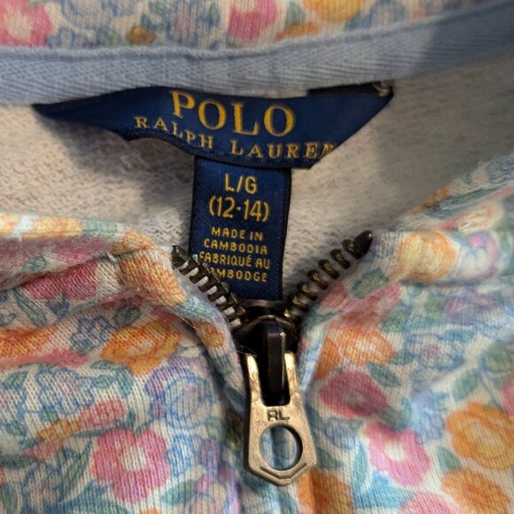 NWT Ralph Lauren Girls' Large (12-14) Sweater Dress and Zippered Hoodie - Picture 9 of 16